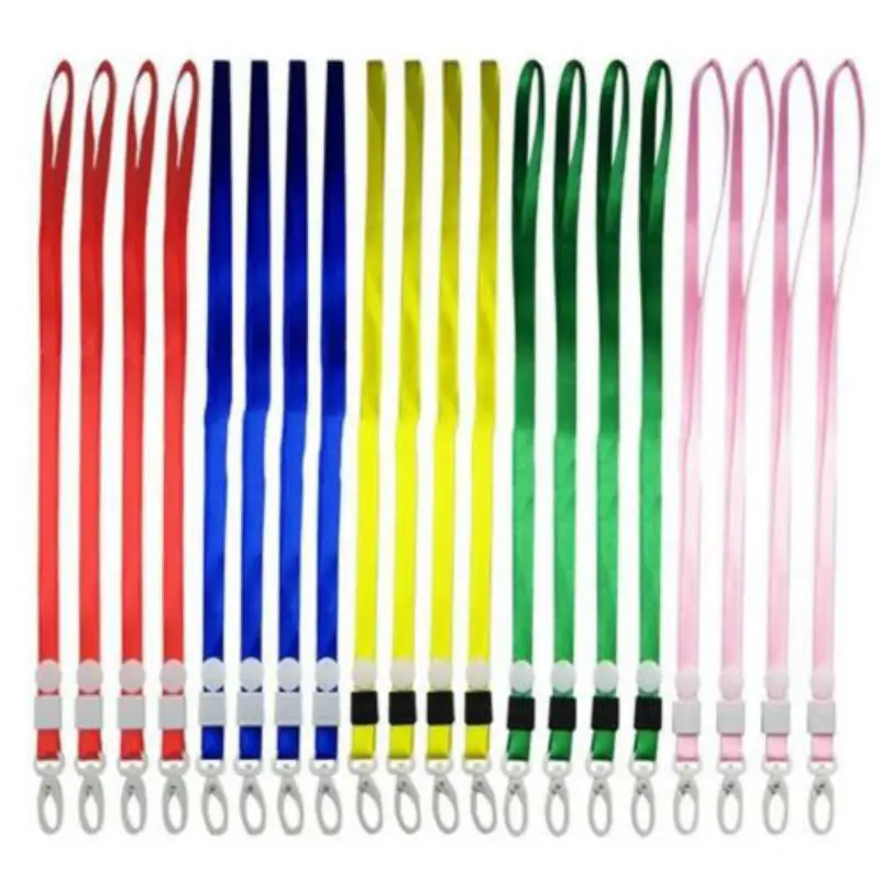 10pcs/lot Neck Strap Lanyard ID Name Badge Business Card Key Safety Breakaway Holder Case Random Color For Mobile Phone
10pcs/lot Neck Strap Lanyard ID Name Badge Business Card Key Safety Breakaway Holder Case Random Color For Mobile Phone