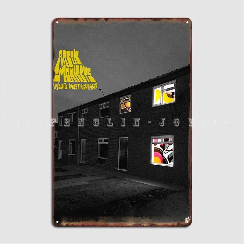 Favourite Worst Nightmare Album Metal Sign Cinema Living Room Cave Pub Custom Plates Tin Sign Poster
Favourite Worst Nightmare Album Metal Sign Cinema Living Room Cave Pub Custom Plates Tin Sign Poster