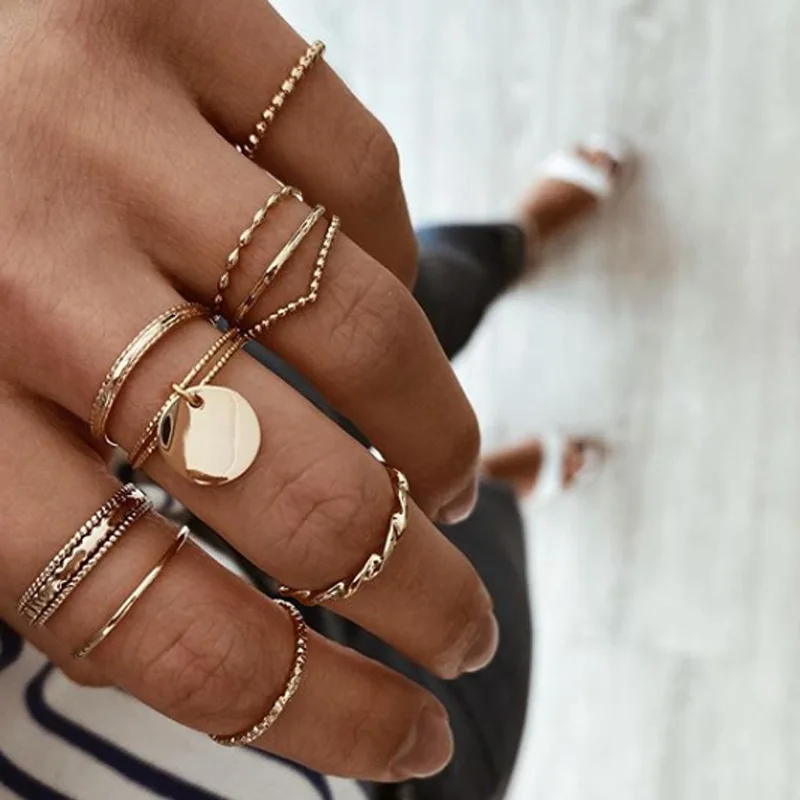9PCS/SE Fashion Jewelry Rings Set Hot Selling Metal Alloy Hollow Knuckle Women Finger Ring For Girl Lady Party Wedding Gifts
9PCS/SE Fashion Jewelry Rings Set Hot Selling Metal Alloy Hollow Knuckle Women Finger Ring For Girl Lady Party Wedding Gifts