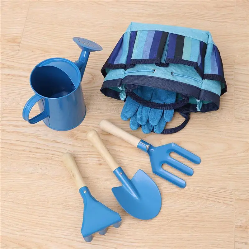 Hot Kids Children Gardening Tools With Garden Gloves And Garden Tote Outdoor Children'S Tool Set(Blue)
Hot Kids Children Gardening Tools With Garden Gloves And Garden Tote Outdoor Children'S Tool Set(Blue)