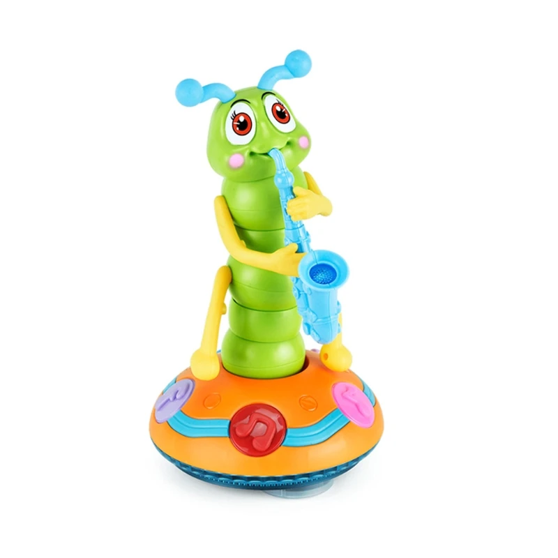 Dancing Saxophone Caterpillar Funny Electric Music Toys with LED Flashlights Toy N7ME
Dancing Saxophone Caterpillar Funny Electric Music Toys with LED Flashlights Toy N7ME