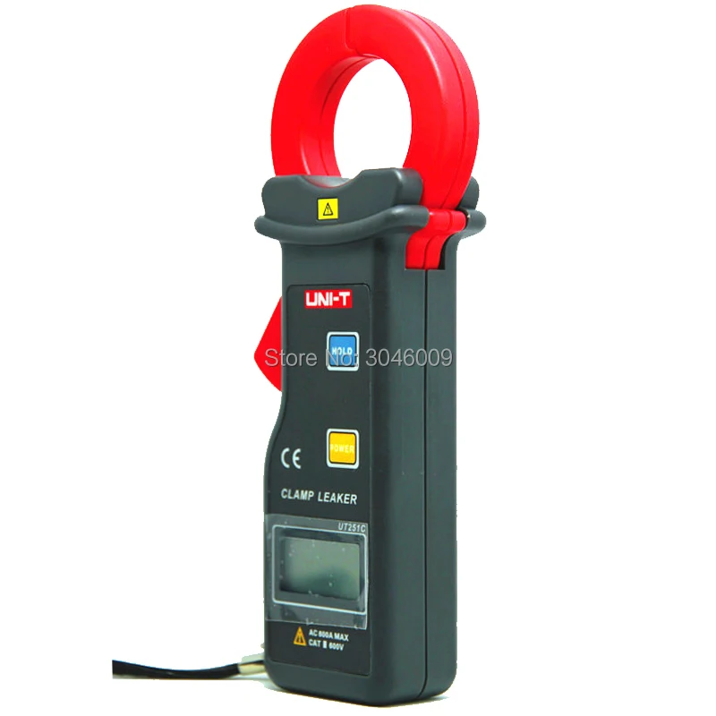 UNI-T UT251C High Precision Clamp Leakage Meter 600A Leak Ammeter Data Storage RS-232 Transmission Auto Power Off
UNI-T UT251C High Precision Clamp Leakage Meter 600A Leak Ammeter Data Storage RS-232 Transmission Auto Power Off