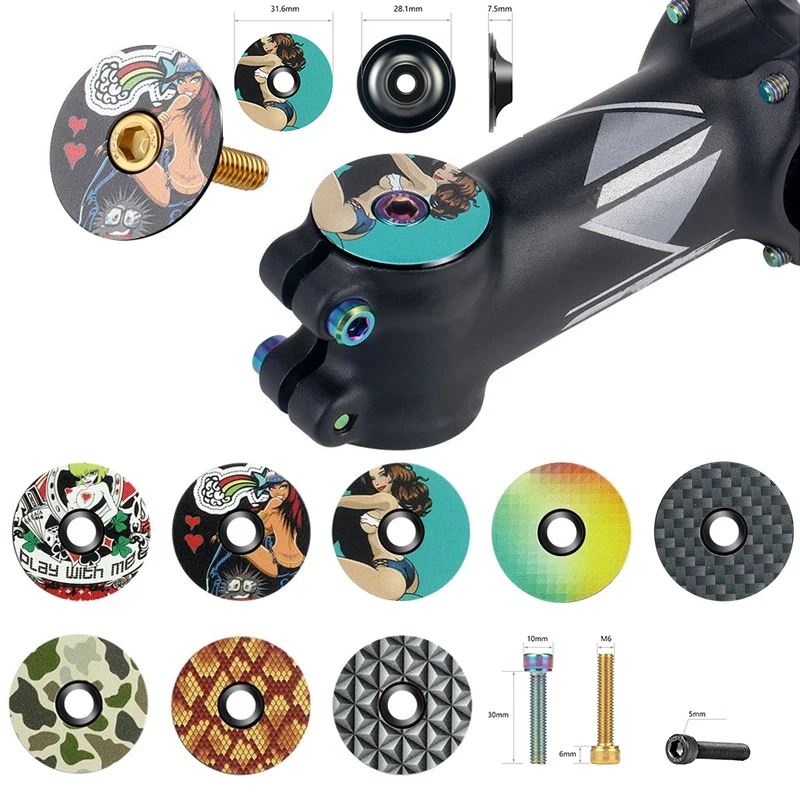 MTB Mountain Road Bike Bowl Cover with Screw Bicycle Stem Top Cap for 28.6mm Fork Bicycle Tube Headset Cap Cycling Accessories
MTB Mountain Road Bike Bowl Cover with Screw Bicycle Stem Top Cap for 28.6mm Fork Bicycle Tube Headset Cap Cycling Accessories
