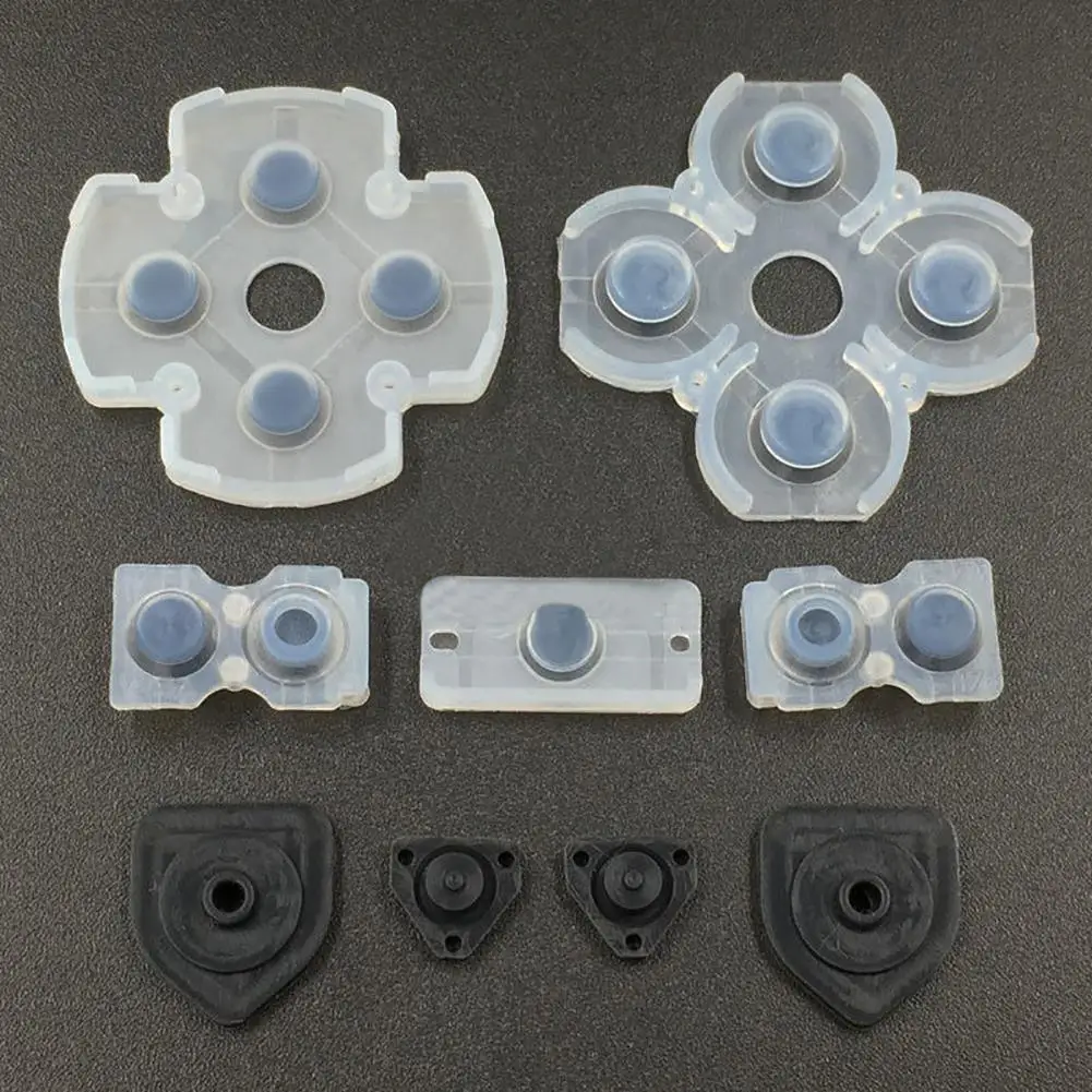 Original genuine LR Conductive Rubber Pads For PS4 JDM 001 JDM 011 A-m-e Replacement Parts Controller Buttons Contact Rubber
Original genuine LR Conductive Rubber Pads For PS4 JDM 001 JDM 011 A-m-e Replacement Parts Controller Buttons Contact Rubber