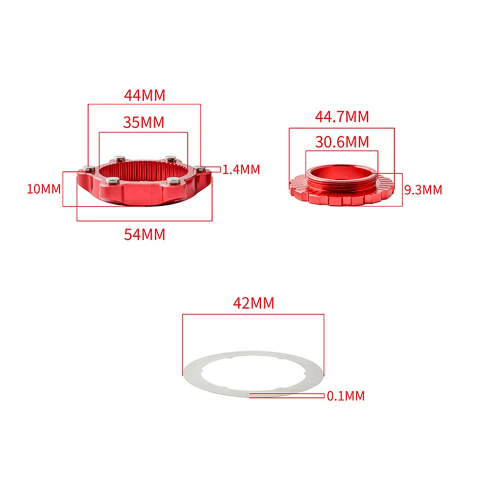 4 Colors Centerlock Hub to 6-Bolt Disc Brake Rotor Adapter Aluminum Alloy, with Stainless Steel Gasket Bicycle Wheel Kickstand
4 Colors Centerlock Hub to 6-Bolt Disc Brake Rotor Adapter Aluminum Alloy, with Stainless Steel Gasket Bicycle Wheel Kickstand