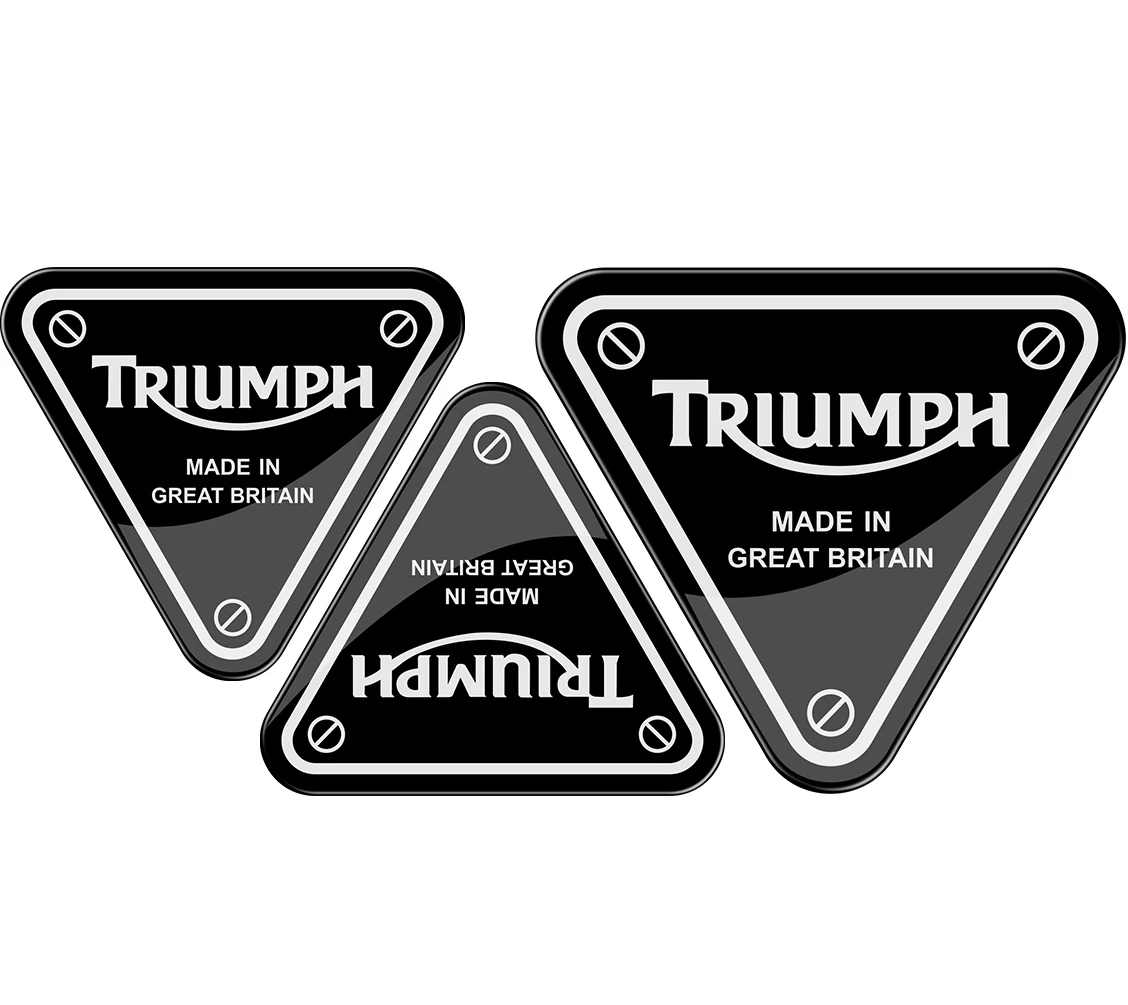 3D Motorcycle Triumph Stickers Decals Trident 660 Street Triple 675 1050 Tiger 800 Bobber Daytona 675 Bonneville Tank Sticker 
3D Motorcycle Triumph Stickers Decals Trident 660 Street Triple 675 1050 Tiger 800 Bobber Daytona 675 Bonneville Tank Sticker