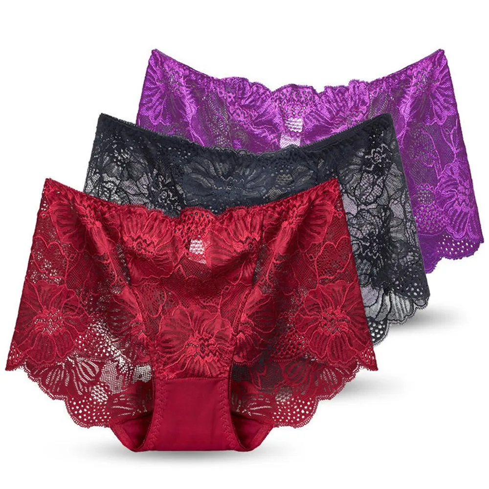 New Lace Panties Hollow Women's Underwear Briefs Transparent Comfortable File Panties Butt Lift Cotton Crotch Lingerie Plus Size
New Lace Panties Hollow Women's Underwear Briefs Transparent Comfortable File Panties Butt Lift Cotton Crotch Lingerie Plus Size