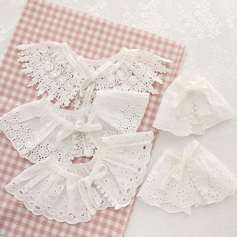 Baby Bib Adjustable Hollow Out Cotton Anti Saliva Lace Emebroidery Bib for Toddlers
Baby Bib Adjustable Hollow Out Cotton Anti Saliva Lace Emebroidery Bib for Toddlers