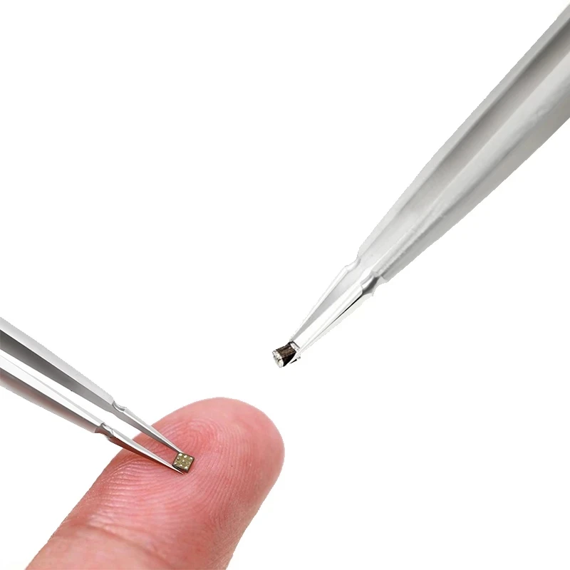 2UUL Hand-polished 3D Tweezers High Precision Flying Line Super Hard Tweezer for Planting Tin IC Chip Phone Repair Forceps Tools
2UUL Hand-polished 3D Tweezers High Precision Flying Line Super Hard Tweezer for Planting Tin IC Chip Phone Repair Forceps Tools