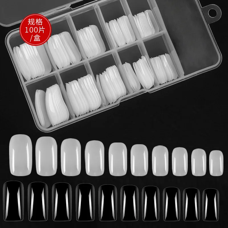 100 Pieces/Box Nail Tip Nail Art Half /Full Nail Tip Fake Nails Natural /Transparent ,Nail Mould,Half Cover Nail,False Nail ,HG8
100 Pieces/Box Nail Tip Nail Art Half /Full Nail Tip Fake Nails Natural /Transparent ,Nail Mould,Half Cover Nail,False Nail ,HG8