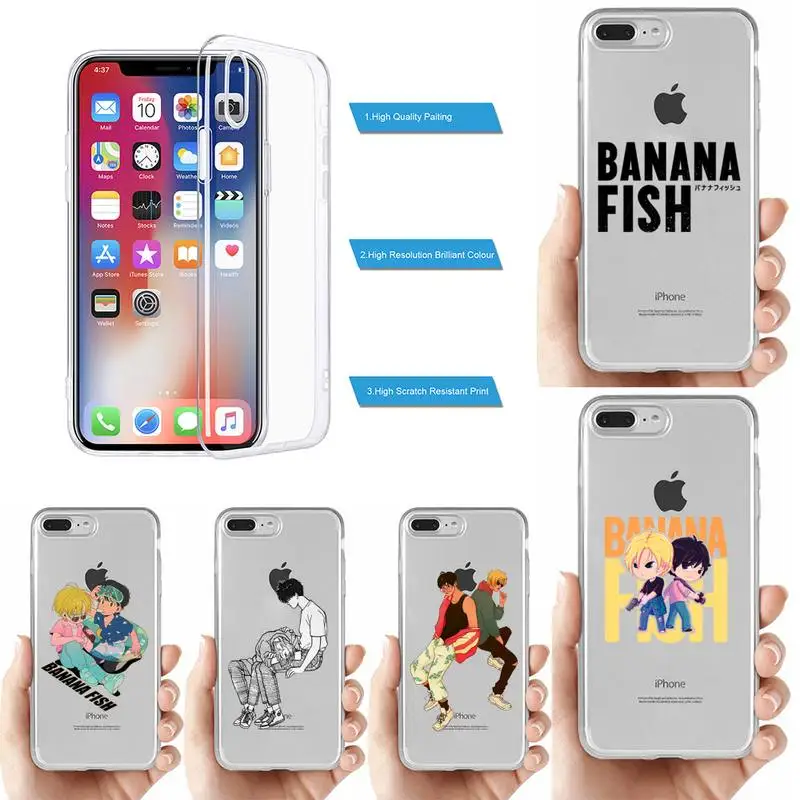 Banana Fish Phone Case for iPhone 11 12 13 mini pro XS MAX 8 7 6 6S Plus X 5S SE 2020 XR case
Banana Fish Phone Case for iPhone 11 12 13 mini pro XS MAX 8 7 6 6S Plus X 5S SE 2020 XR case