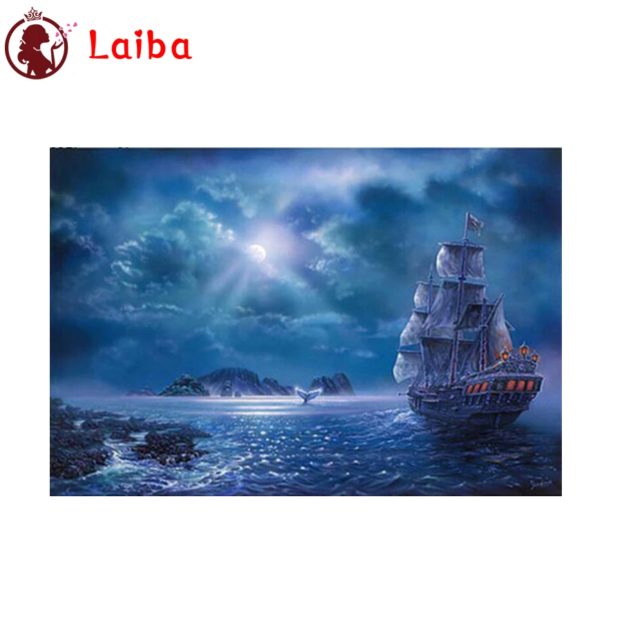 DIY Diamond Painting Natural scenery, sea sailing Diamond Mosaic Full Drill Square round stones Cross Stitch Handmade Hobby
DIY Diamond Painting Natural scenery, sea sailing Diamond Mosaic Full Drill Square round stones Cross Stitch Handmade Hobby