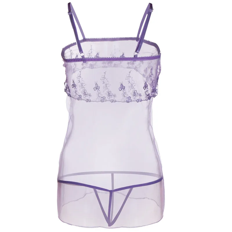 Mesh embroidery sexy lingerie see-through suspenders sexy pajamas seduction suits
Mesh embroidery sexy lingerie see-through suspenders sexy pajamas seduction suits