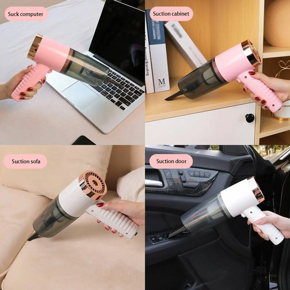 Handheld Car Vacuum Cleaner Portable High Powerful Cyclone Auto Vacuum Sweeper Wet And Dry Cleaner For Car Home Pet Hair
Handheld Car Vacuum Cleaner Portable High Powerful Cyclone Auto Vacuum Sweeper Wet And Dry Cleaner For Car Home Pet Hair