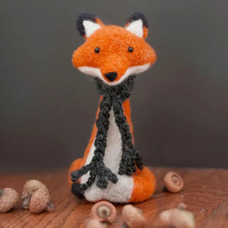 2021 New Fashion Custom Little Cute Animal Fox Wool Felt Craft DIY Non Finished Poked Set Handcraft Kit for Needle Material Pack
2021 New Fashion Custom Little Cute Animal Fox Wool Felt Craft DIY Non Finished Poked Set Handcraft Kit for Needle Material Pack