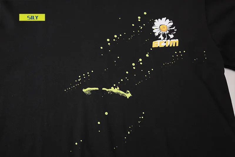 Graffiti Ink Daisy Print Short Sleeve Streetwear T-Shirts Harajuku Hip Hop Casual Short Sleeve Tshirts Men Summer Tops
Graffiti Ink Daisy Print Short Sleeve Streetwear T-Shirts Harajuku Hip Hop Casual Short Sleeve Tshirts Men Summer Tops