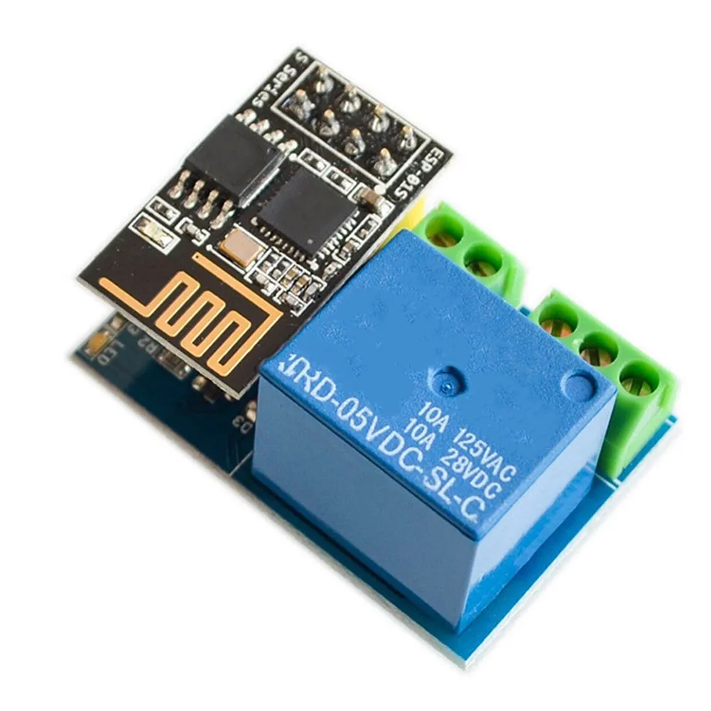 ESP8266 ESP-01S 5V Wireless WiFi Relay Module Smart Home Remote Control Unlock Smart Home Relay Module
ESP8266 ESP-01S 5V Wireless WiFi Relay Module Smart Home Remote Control Unlock Smart Home Relay Module