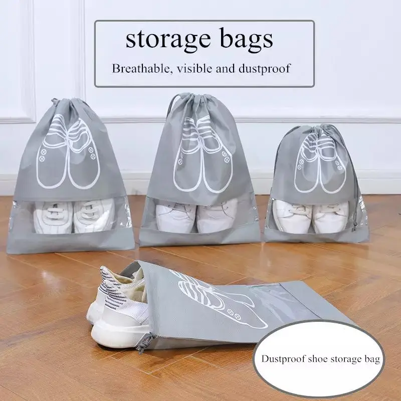 JLENOVOG 2021 Shoe Bag Shoe Storage Bag Dustproof Bag Travel Shoe Bag Visible Drawstring Bag Shoe Bag Home Finishing Shoes
JLENOVOG 2021 Shoe Bag Shoe Storage Bag Dustproof Bag Travel Shoe Bag Visible Drawstring Bag Shoe Bag Home Finishing Shoes