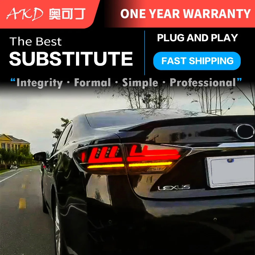 AKD Car Styling Taillights for ES Es200 ES260 ES300h 2013 LED Tail Light DRL Tail Lamp Turn Signal Rear Reverse Brake
AKD Car Styling Taillights for ES Es200 ES260 ES300h 2013 LED Tail Light DRL Tail Lamp Turn Signal Rear Reverse Brake