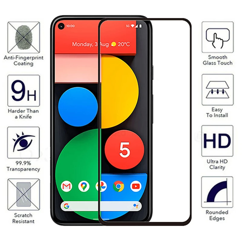 Screen Protector For Google Pixel 4 XL 3a XL 2 XL XL Full Cover Tempered Glass For Google Pixel 5 4 3 2 1 Pixel 4a 3a Glass Film
Screen Protector For Google Pixel 4 XL 3a XL 2 XL XL Full Cover Tempered Glass For Google Pixel 5 4 3 2 1 Pixel 4a 3a Glass Film