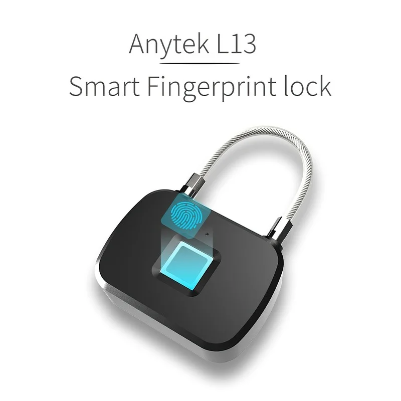 Portable Mini Keyless Lock Smart Fingerprint Padlock Security Smart Anti-theft Fingerprint Padlock Gym Office Luggage
Portable Mini Keyless Lock Smart Fingerprint Padlock Security Smart Anti-theft Fingerprint Padlock Gym Office Luggage
