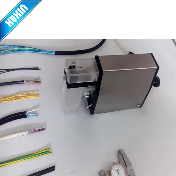 Pneumatic sensor wire stripping & cutting machine X-2015
Pneumatic sensor wire stripping & cutting machine X-2015