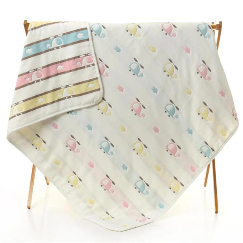 Cotton Baby Blanket 6 Styles Newborn Swaddling Baby Bath Towel Infant Bedding Supplies 108*108cm
Cotton Baby Blanket 6 Styles Newborn Swaddling Baby Bath Towel Infant Bedding Supplies 108*108cm