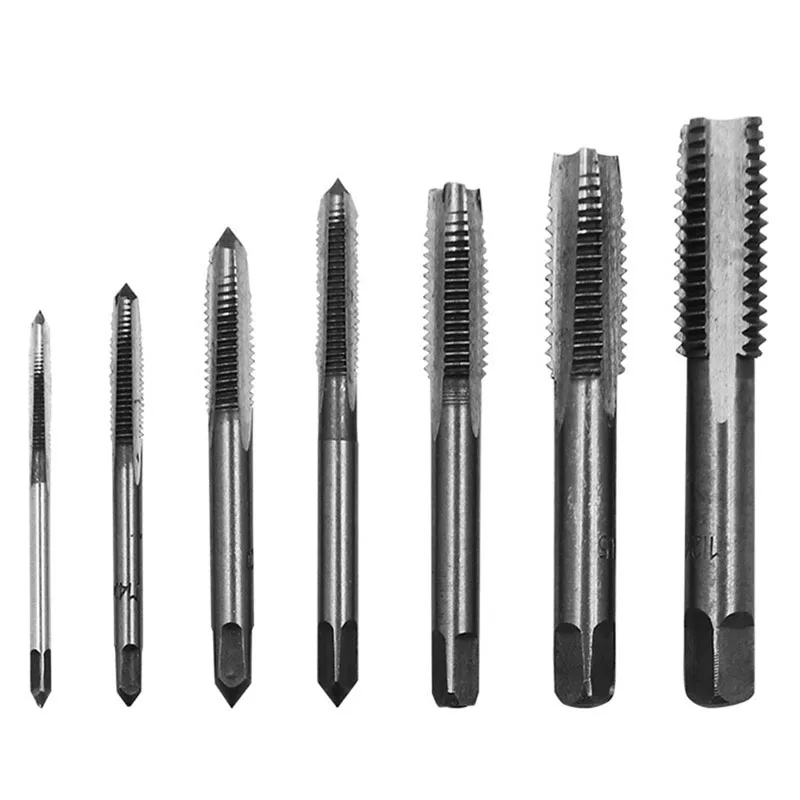Горячая Метрическая правая рука резьбы крана шаг 0,5 мм To1.75mm M3 M4 M5 M6 M8 M10 M12 комплект
Горячая Метрическая правая рука резьбы крана шаг 0,5 мм To1.75mm M3 M4 M5 M6 M8 M10 M12 комплект