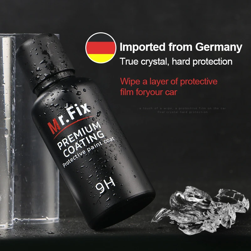 9H Car Washing Liquid Ceramic Coat Super Hydrophobic Glass Auto Coating Set Car Paint Care Liquid Super Hydrophobic 30ml
9H Car Washing Liquid Ceramic Coat Super Hydrophobic Glass Auto Coating Set Car Paint Care Liquid Super Hydrophobic 30ml
