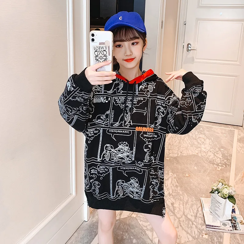 2021 черные весенне-осенние Топы, толстовки, свитшоты для девочек, пальто, детская верхняя одежда, детская одежда для подростков, высокое каче...
2021 черные весенне-осенние Топы, толстовки, свитшоты для девочек, пальто, детская верхняя одежда, детская одежда для подростков, высокое каче...