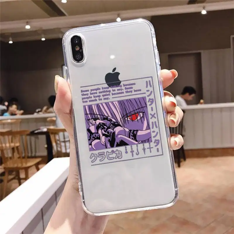 hunter x hunter Phone Case Transparent soft For iphone 5 5s 5c se 6 6s 7 8 11 12 plus mini x xs xr pro max
hunter x hunter Phone Case Transparent soft For iphone 5 5s 5c se 6 6s 7 8 11 12 plus mini x xs xr pro max