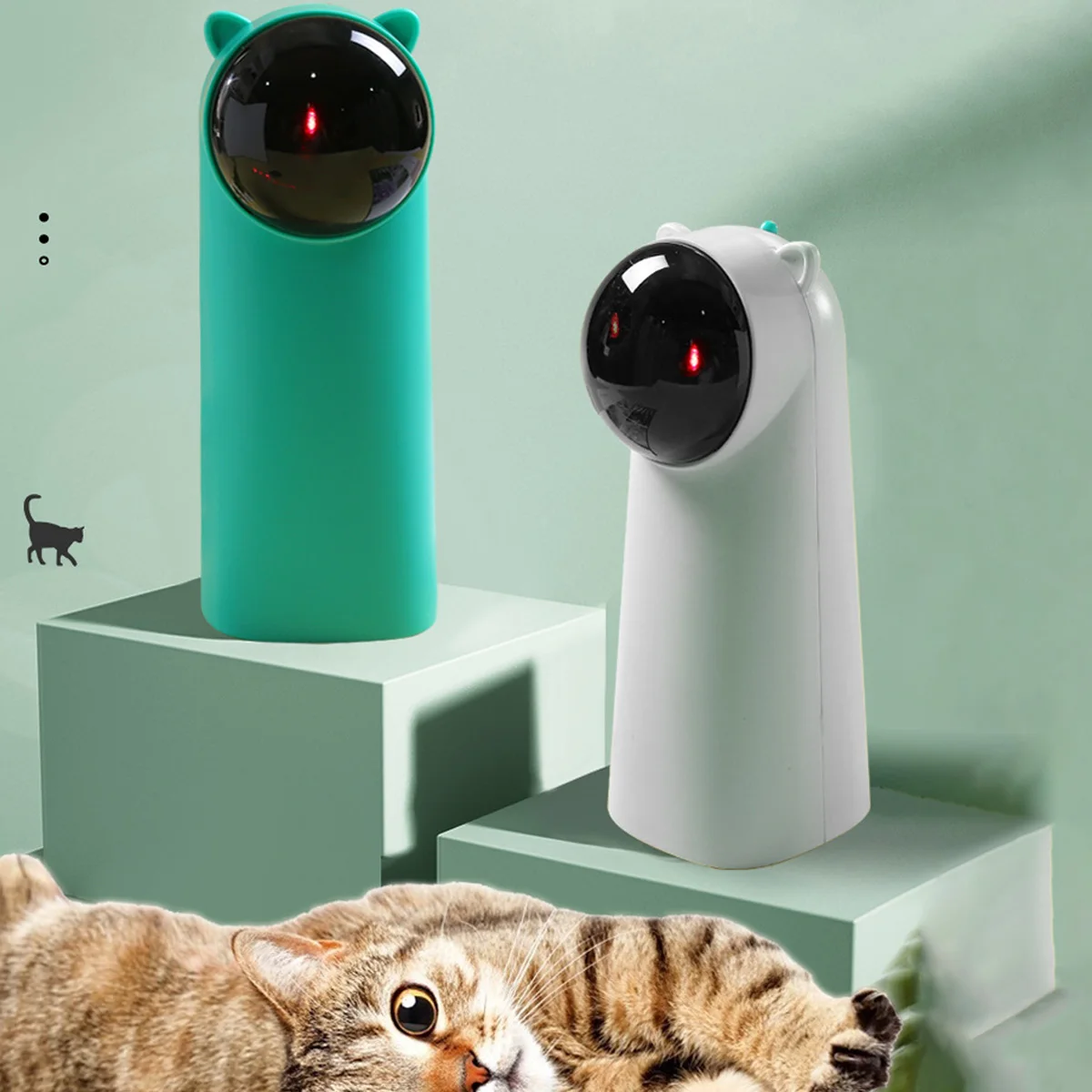 Automatic Cat Toys Teaser Interactive Smart Teasing Pet LED Laser Funny Cat Toy Auto Rotating Cat Exercise Training Entertaining
Automatic Cat Toys Teaser Interactive Smart Teasing Pet LED Laser Funny Cat Toy Auto Rotating Cat Exercise Training Entertaining