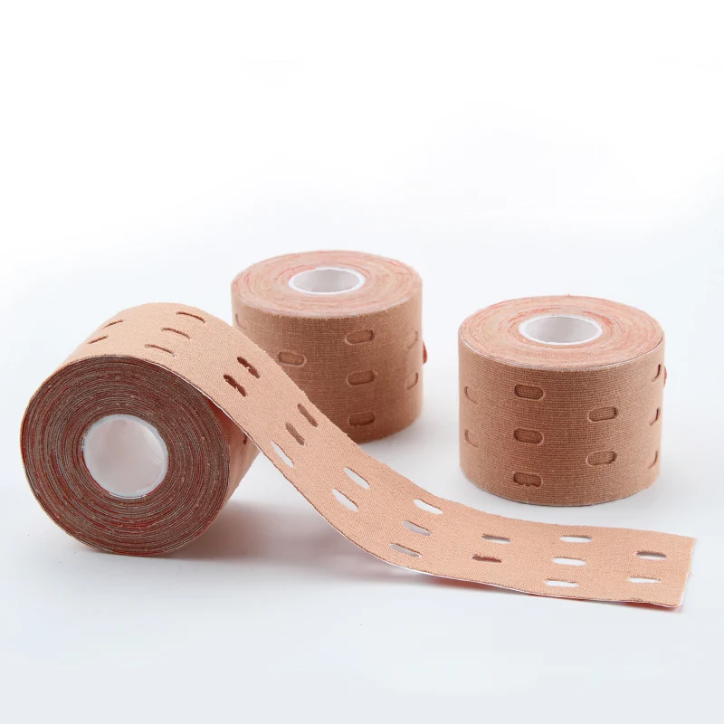Physio Punched Kinesiology Tape Gym Knee Pain Care New 2 Size Perforated Muscles Sports Adhesive Tape Therapeutic Care Elastic
Physio Punched Kinesiology Tape Gym Knee Pain Care New 2 Size Perforated Muscles Sports Adhesive Tape Therapeutic Care Elastic