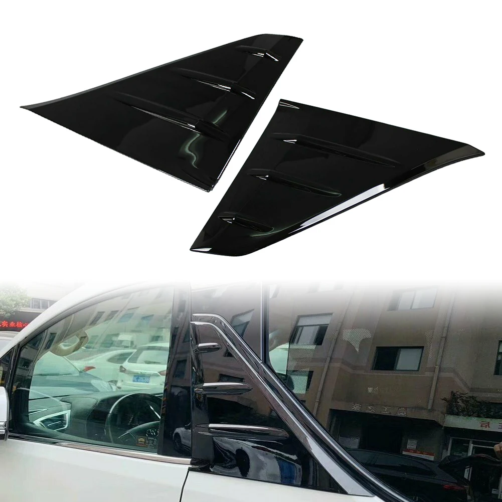 Автомобиль b-столб ABS литье Крышка отделка зеркало для Toyota Alphard Vellfire 2016 2017 2018 2019