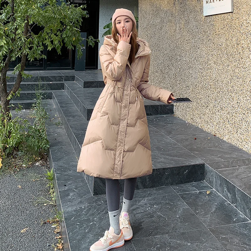 Large size new winter long women's Korean winter padded jacket waist down padded jacket
Large size new winter long women's Korean winter padded jacket waist down padded jacket