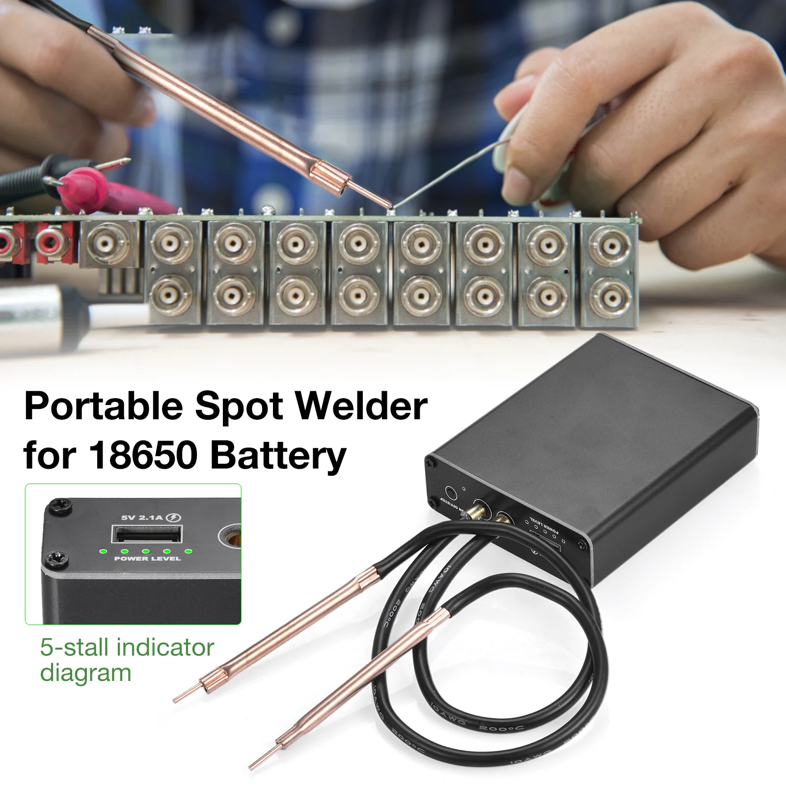 Handheld Portable DIY Spot Welder Mini Spot Welding Machine With Quick Release Pen Nickel Plate 18650 Battery Spot Welder
Handheld Portable DIY Spot Welder Mini Spot Welding Machine With Quick Release Pen Nickel Plate 18650 Battery Spot Welder