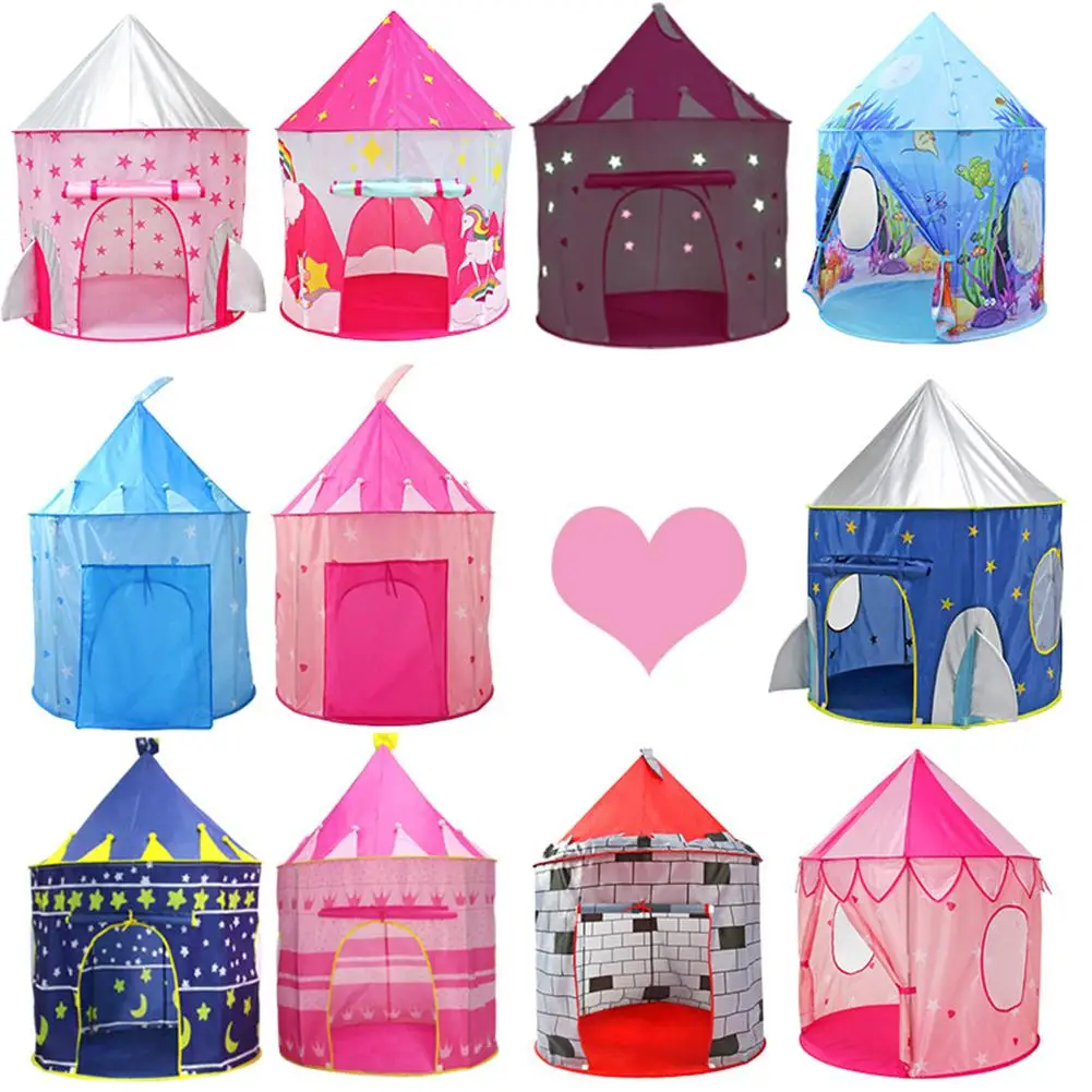 Portable Foldable Children's Play Castle Tent Indoor Outdoor Children's Playhouse
Portable Foldable Children's Play Castle Tent Indoor Outdoor Children's Playhouse