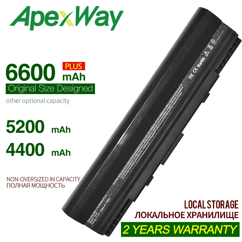 Аккумулятор Apexway 11 1 В для asus 90 NX62B2000Y XB0POABT00000Q 9COAAS031219 аккумулятор UL20 UL20A 1201 1201HA 1201N