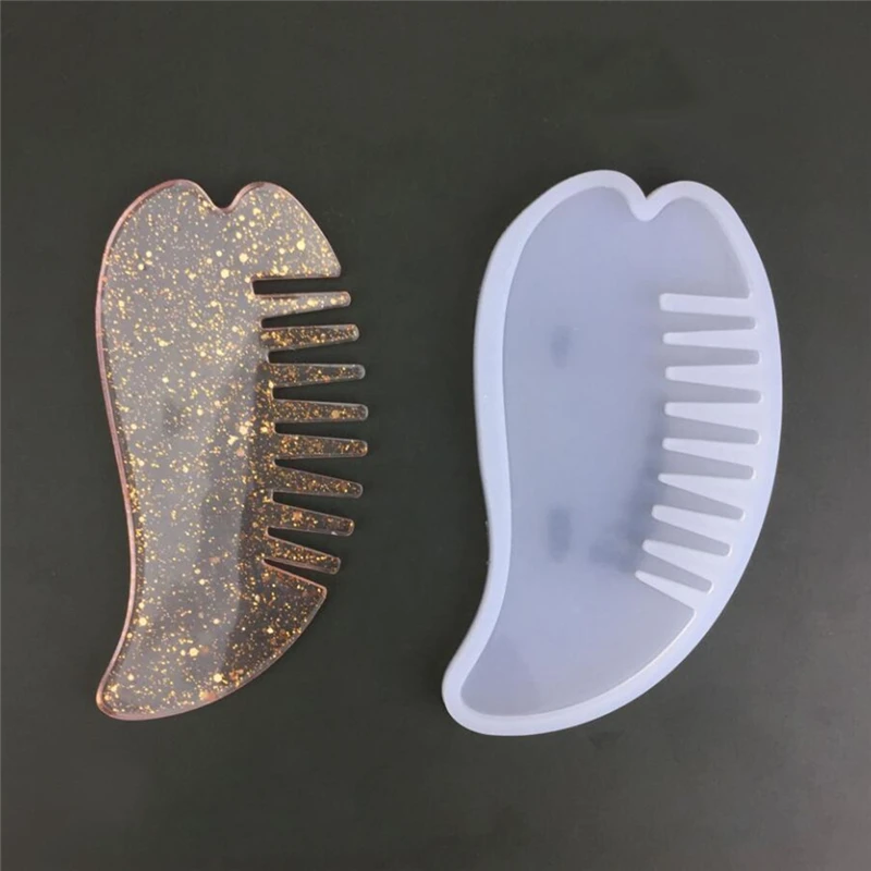 1PC DIY Clear Silicone Comb Mould Epoxy UV Resin With Real Flower Handmade Jewelry Tools High Quality Resin Molds For Jewelry
1PC DIY Clear Silicone Comb Mould Epoxy UV Resin With Real Flower Handmade Jewelry Tools High Quality Resin Molds For Jewelry