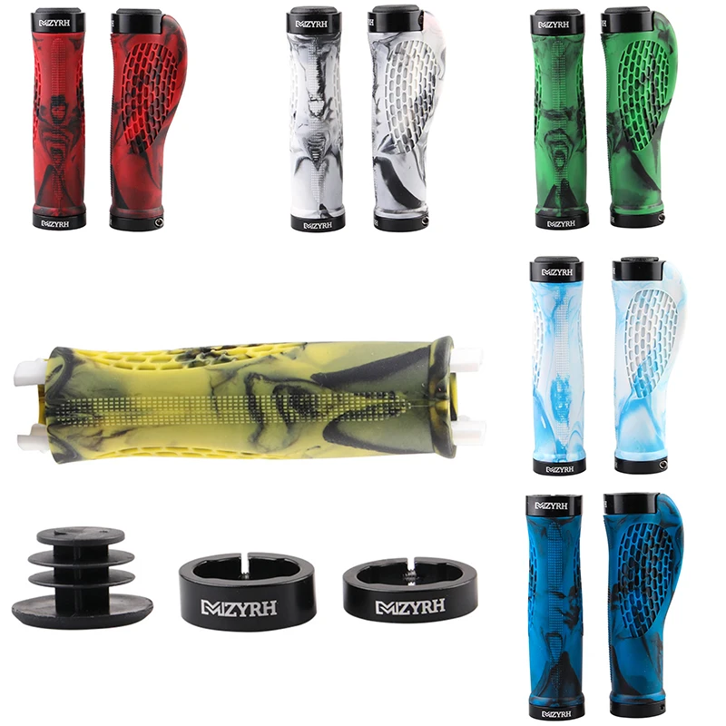 1 Pair Comfortable Cycling Bike Mountain Handlebar Rubber Anti-slip Bicycle Handlebar 6 Styles Optional 22.2mm Diameter
1 Pair Comfortable Cycling Bike Mountain Handlebar Rubber Anti-slip Bicycle Handlebar 6 Styles Optional 22.2mm Diameter