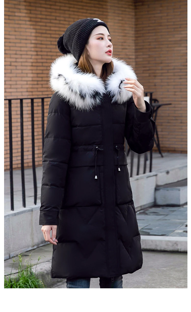 The 2019 new down jacket for women's middle school is long in style to show the fashion trend of thin and thick cotton jacket wi
The 2019 new down jacket for women's middle school is long in style to show the fashion trend of thin and thick cotton jacket wi