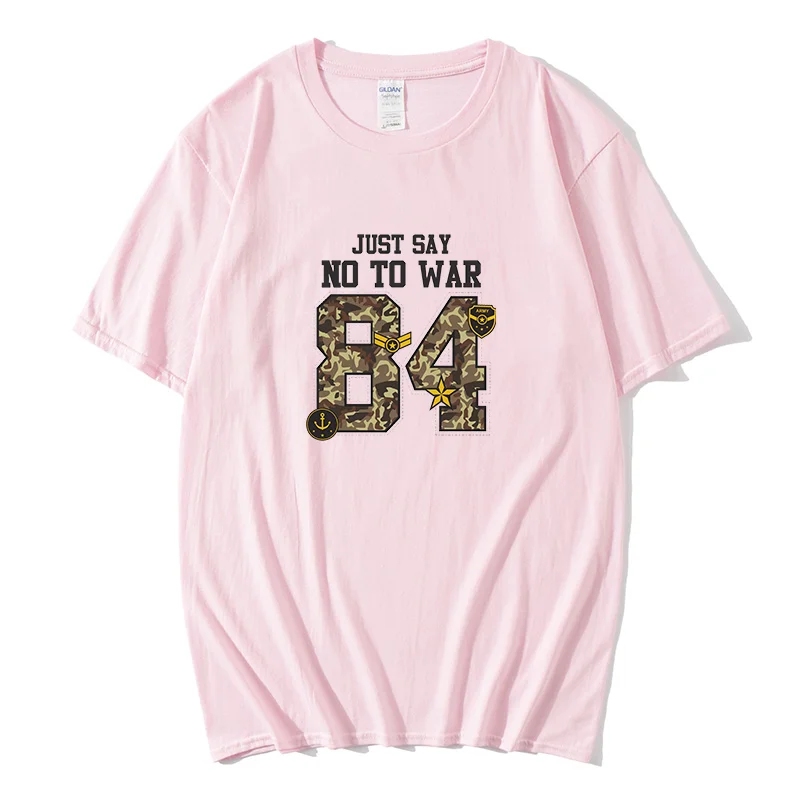 Summer Printing 2021 Fashion Just Say No To Way Printing Men's And Women's Hip Hop T-Shirtt 100% Cotton Casual Short Sleeves
Summer Printing 2021 Fashion Just Say No To Way Printing Men's And Women's Hip Hop T-Shirtt 100% Cotton Casual Short Sleeves
