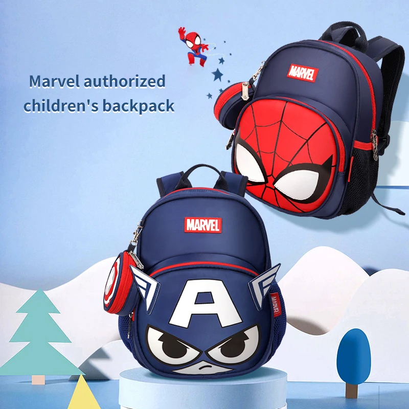 Школьная сумка Disney, детский рюкзак с героями мультфильмов, Мстители, Человек-паук, Детская сумка для школы
Школьная сумка Disney, детский рюкзак с героями мультфильмов, Мстители, Человек-паук, Детская сумка для школы