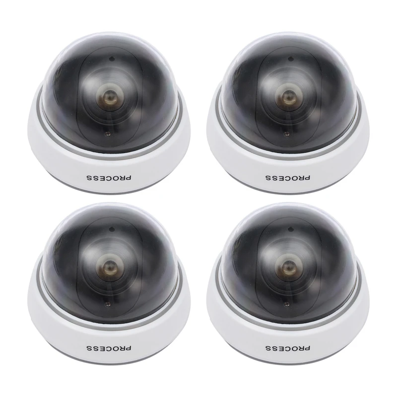 MOOL 4Pcs Fake Camera e Simulation Camera Home Camera Webcam Led Light Indoor Outdoor Surveillance Cctv for Warning
MOOL 4Pcs Fake Camera e Simulation Camera Home Camera Webcam Led Light Indoor Outdoor Surveillance Cctv for Warning