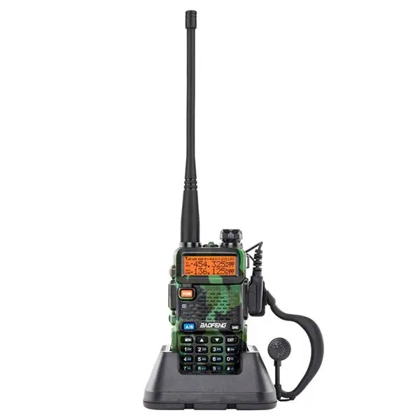 SOONHUA Walkie Talkie 136-174MHz/400-520MHz Walkie Talkie Dual Band Walkie Talkies 5W With 1-LED Flashlight
SOONHUA Walkie Talkie 136-174MHz/400-520MHz Walkie Talkie Dual Band Walkie Talkies 5W With 1-LED Flashlight