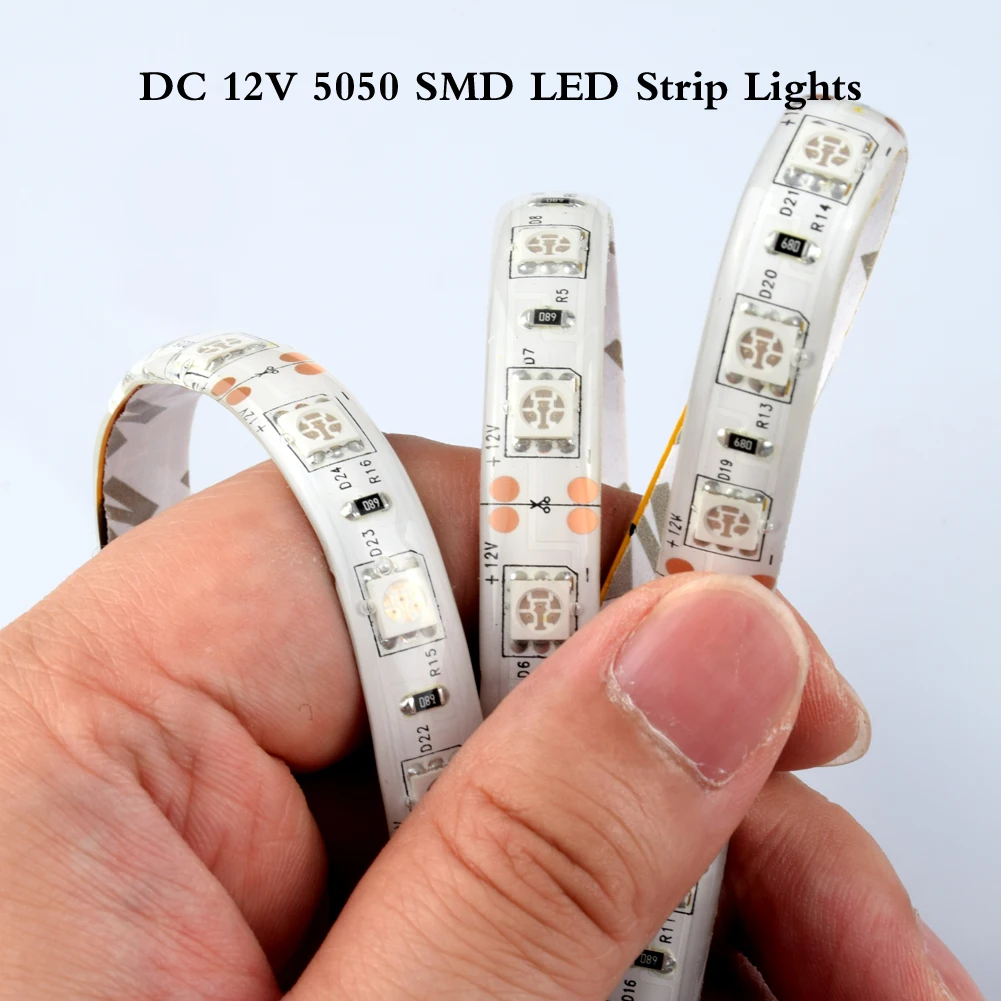 DC12V LED Strip Lights 5050 3528 SMD Flexible Led Strip Christmas Party Decorative Car TV Indoor Fairy String Lights Lamp
DC12V LED Strip Lights 5050 3528 SMD Flexible Led Strip Christmas Party Decorative Car TV Indoor Fairy String Lights Lamp