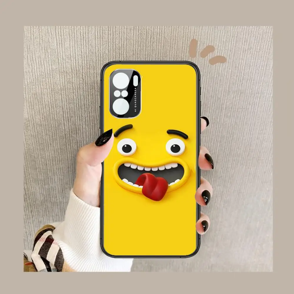 Smiling Face And Eyes Phone Case For xiaomi redmi POCO F1 F2 F3 X3 Pro M3 9C 10T Lite NFC Anime Black Cover Silicone Back Prett
Smiling Face And Eyes Phone Case For xiaomi redmi POCO F1 F2 F3 X3 Pro M3 9C 10T Lite NFC Anime Black Cover Silicone Back Prett