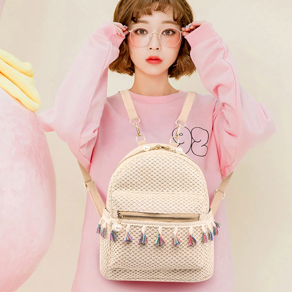 Fashion Weave Backpack Women Fashion Splicing Zipper Multi-pocket Shopping Bags Outdoor Travel Large Capacity Rucksacks
Fashion Weave Backpack Women Fashion Splicing Zipper Multi-pocket Shopping Bags Outdoor Travel Large Capacity Rucksacks