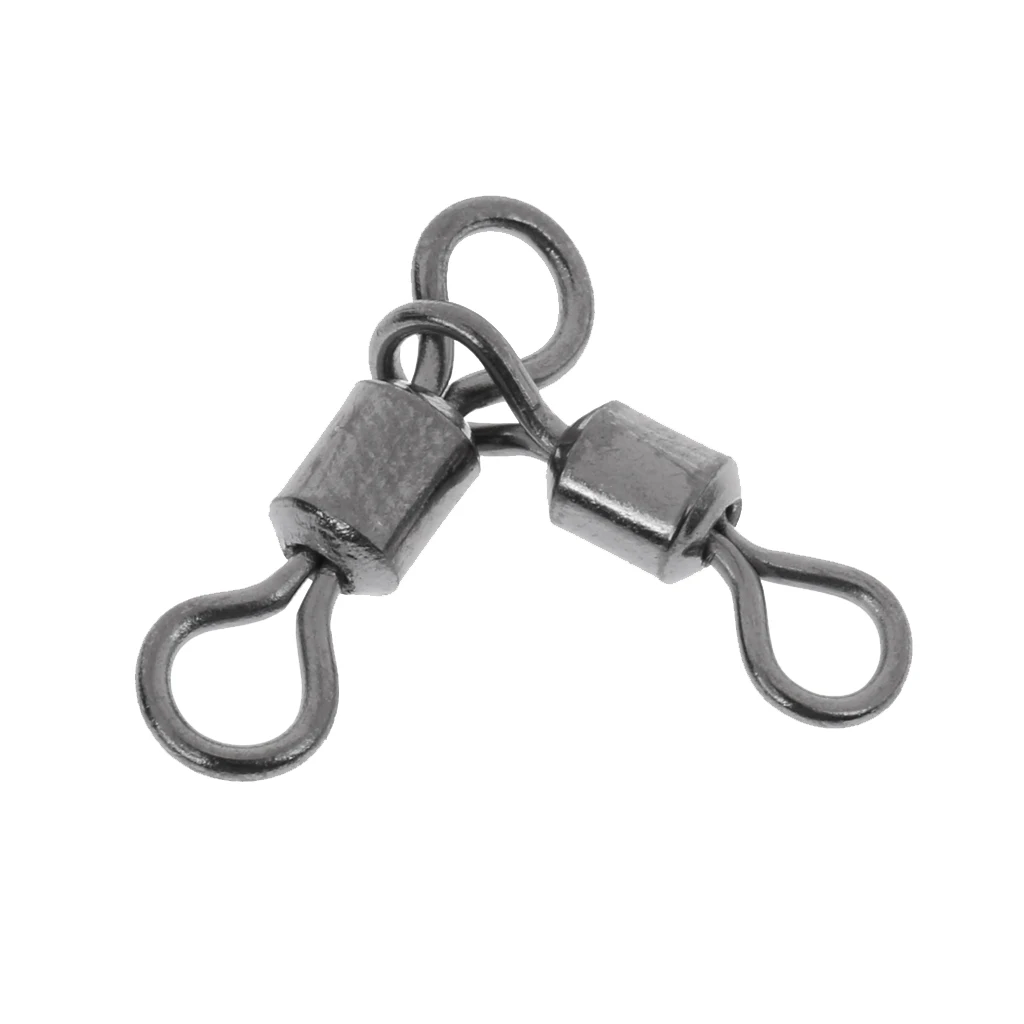20Pcs 3-Way Crane Swivels Double Rolling Barrel Swivel Fishing Lure Connector 3kg-44kg
20Pcs 3-Way Crane Swivels Double Rolling Barrel Swivel Fishing Lure Connector 3kg-44kg