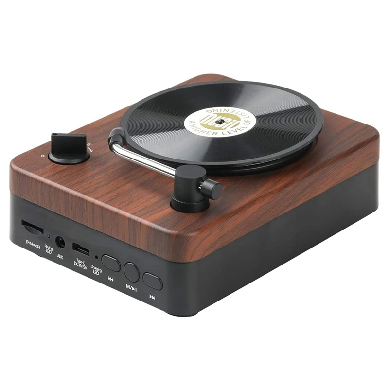Retro Bluetooth Speaker,Record Player Style, HD Stereo Sound, Wireless Portable Sound Music Speaker for Home
Retro Bluetooth Speaker,Record Player Style, HD Stereo Sound, Wireless Portable Sound Music Speaker for Home